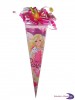 Zuckertüte 'Barbie-Haustiere' 50cm, mit Zuckertütenschleife 