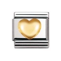 Nomination Starterarmband mit einem goldenen Teil