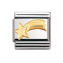 Nomination Starterarmband mit einem goldenen Teil