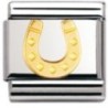 Nomination Starterarmband mit einem goldenen Teil