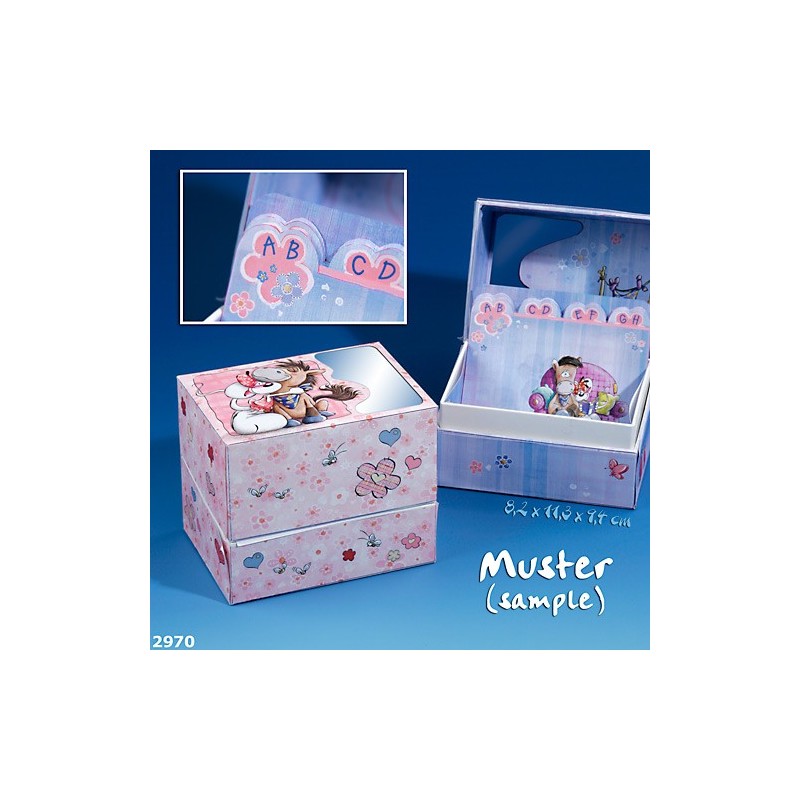 Diddlina & Galupy Adressbox, Friends Forever - 2 Stück im Set rosa und blau Diddlina & Galupy Adressbox, Friends Forever - 2 Stück im Set rosa und blau