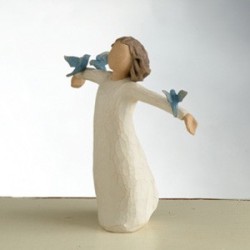 Figur "happiness" / Fröhlichkeit