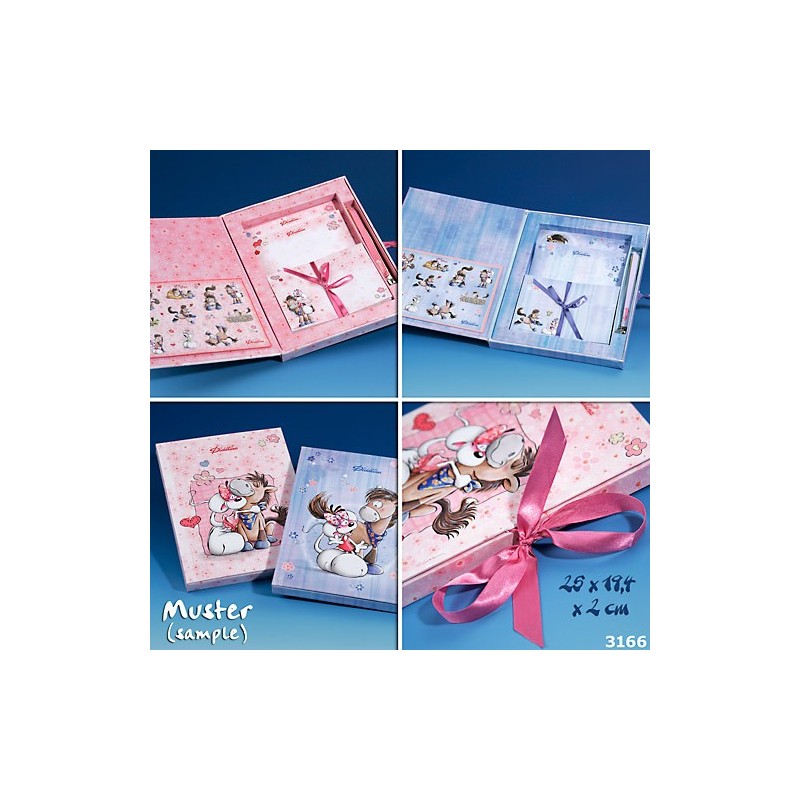 Diddlina & Galupy Briefpapier, Friends Forever Diddlina & Galupy Briefpapier, Friends Forever