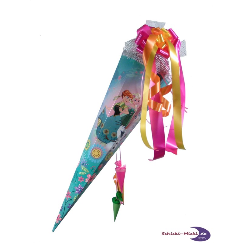 Zuckertüte "Disney´s Die Eiskönigin-Frozen Fever" 85cm, mit Schultütenschleife Zuckertüte "Disney´s Die Eiskönigin-Frozen Fever" 85cm, mit Schultütenschleife