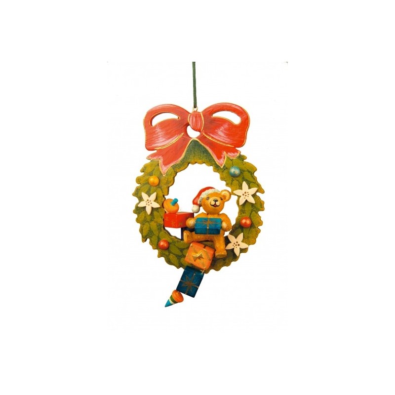 Hubrig Baumbehang "Teddy -Adventskranz" Hubrig Baumbehang "Teddy -Adventskranz"