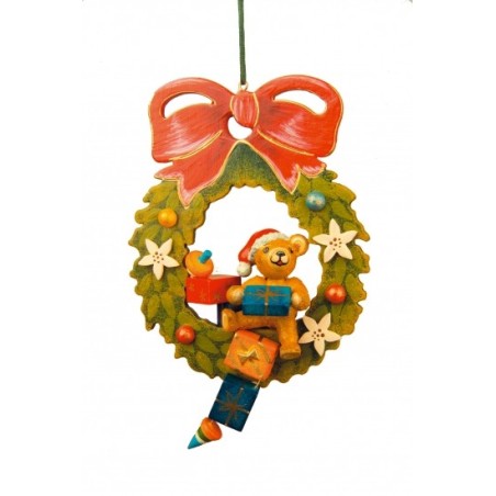 Hubrig Baumbehang "Teddy -Adventskranz"