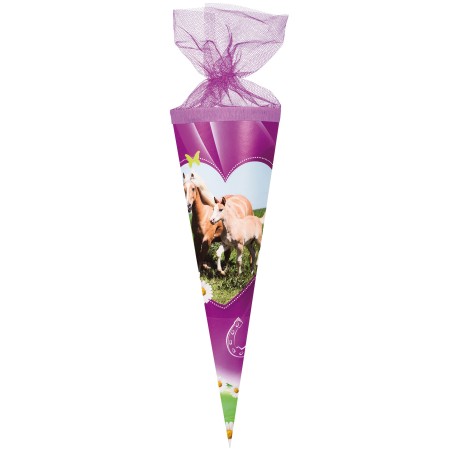 Zuckertüte "Pferdewiese" 22cm