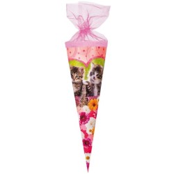 Zuckertüte "Katzenkörbchen" 22cm