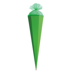 Basteltüte mit verstärkter Spitze grün