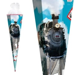 Zuckertüte "Lokomotive" mit Licht und Sound 85cm