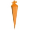 Basteltüte mit verstärkter Spitze orange