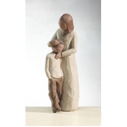 Figur "mother & son" / Mutter & Sohn