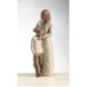 Figur "mother & son" / Mutter & Sohn