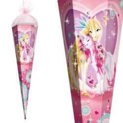 Zuckertüte "Einhornglück" mit Glitter 85cm