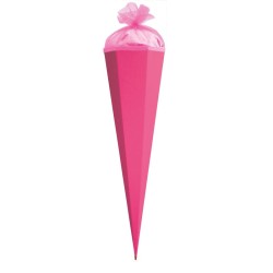 Basteltüte mit verstärkter Spitze pink
