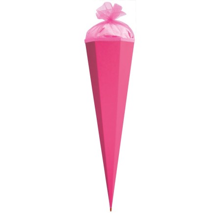 Basteltüte mit verstärkter Spitze pink