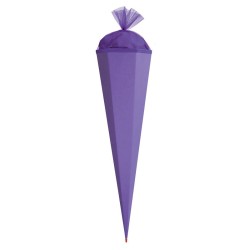 Basteltüten mit verstärkter Spitze lila