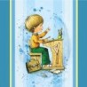 Servietten "Schulstart blau"