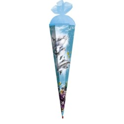 Zuckertüte "Delfin" 85cm