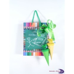 Geschenktasche "klein" mit 2 kleinen Schultüten