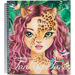 Create your Fantasy Face Malbuch