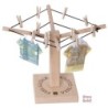 Geld-Wäschespinne, Holz