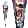 Zuckertüte "Galactica" mit Licht 85cm