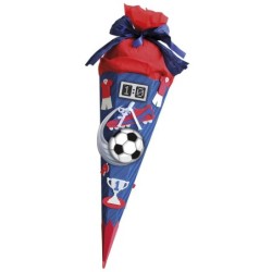 Bastelset Zuckertüte "Soccer" rot