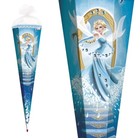 Zuckertüte "Kristallprinzessin" 85 cm, mit Glitter