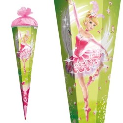 Zuckertüte "Schwanenprinzessin" 85cm, mit Glitter
