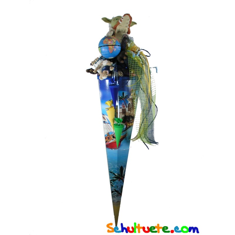 Beispielbild für gebundene Zuckertüte Leon Beispielbild für gebundene Zuckertüte Leon
