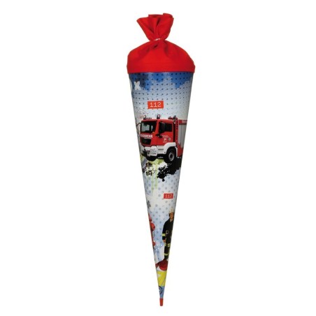 Zuckertüte "Feuerwehr" mit Licht 70cm