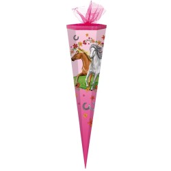 Zuckertüte "Pferdewelt" 85cm