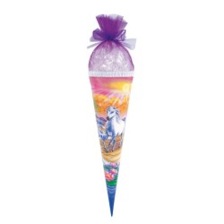 Zuckertüte "Einhorn rosa" 22cm