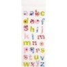 Buchstaben Sticker aus Stoff