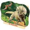 T-Rex World Puzzle 40Teile, Triceratops 